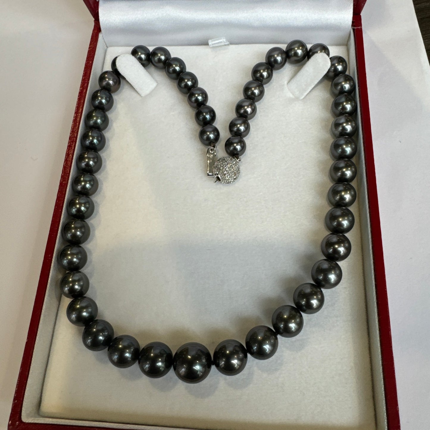 Tahitian BLACK. AAA Quality. Gem Quality Stands