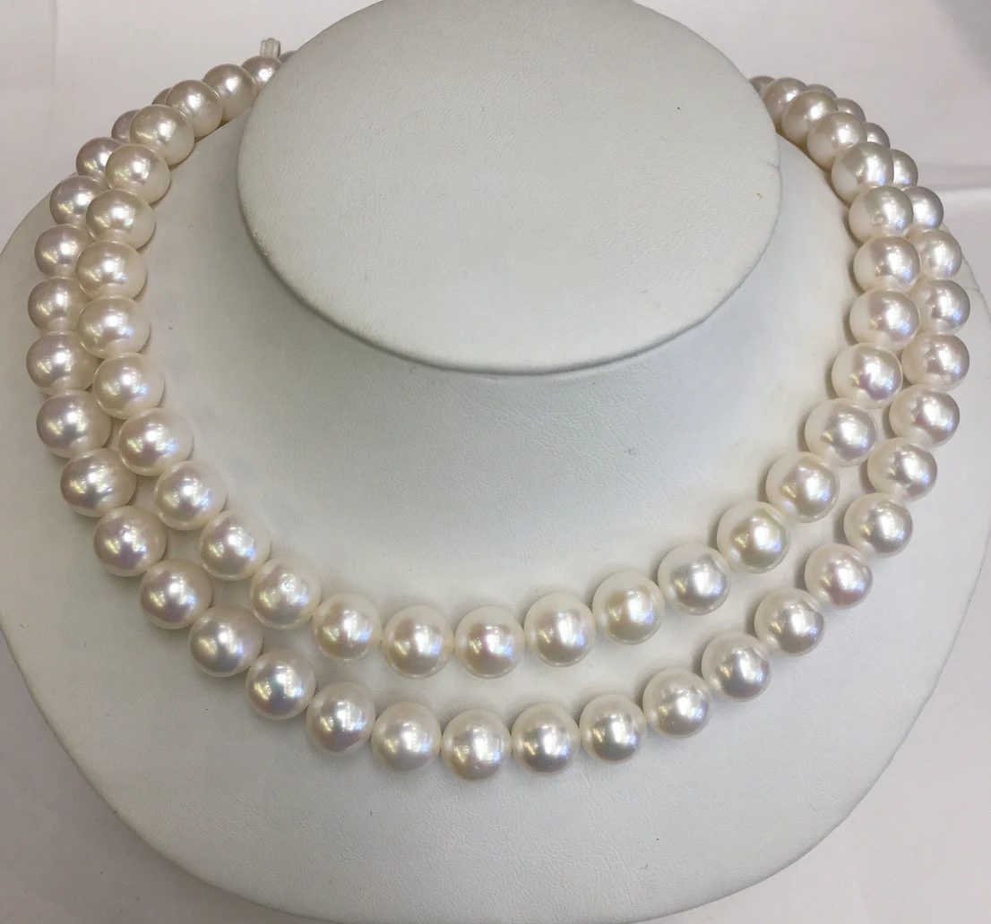 32" Strand od 9.5mm Cultured Freshwater Pearls Very Good Round Luster