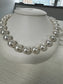 South Sea Pearl Neclace 13.2 x 16.99 mm beautiful luster in color, clean and round no spots 14 karat gold class