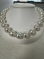 South Sea Pearl necklace 15 x 17.7 mm beautiful luster, round and clean