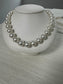 South Sea pearl necklace 15 x 17.1 mm gold Diamond clasp