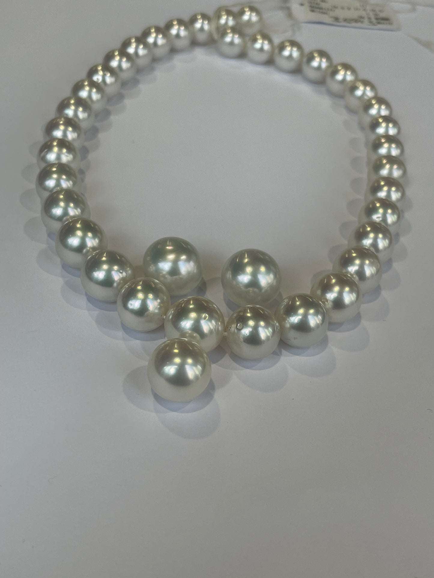 South Sea Pearl Set Necklace Earrings. And single loose pearl