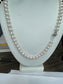 Cultured Freshwater Pearls. 20”. 10 Kt White Gold Clasp.