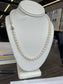 Cultured Freshwater Pearls. 20”. 10 Kt White Gold Clasp.